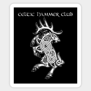 Celtic Elk Rampant Sticker